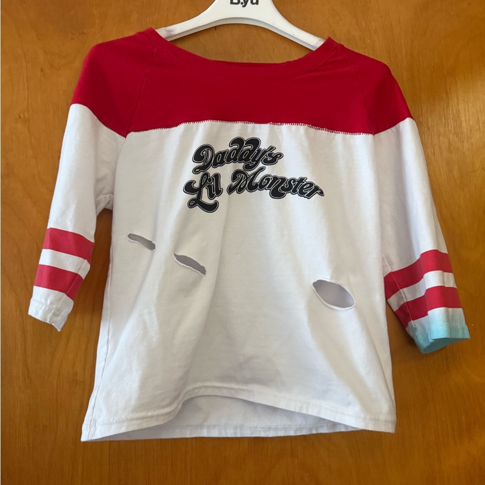 Harley Quinn Daddy’s lil Monster Shirt medium
